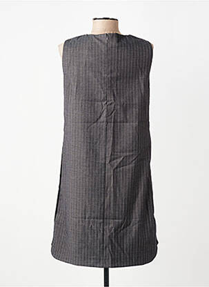 Rochie scurtă fără mâneci fără mâneci gri LE TEMPS DES CERISES femeie