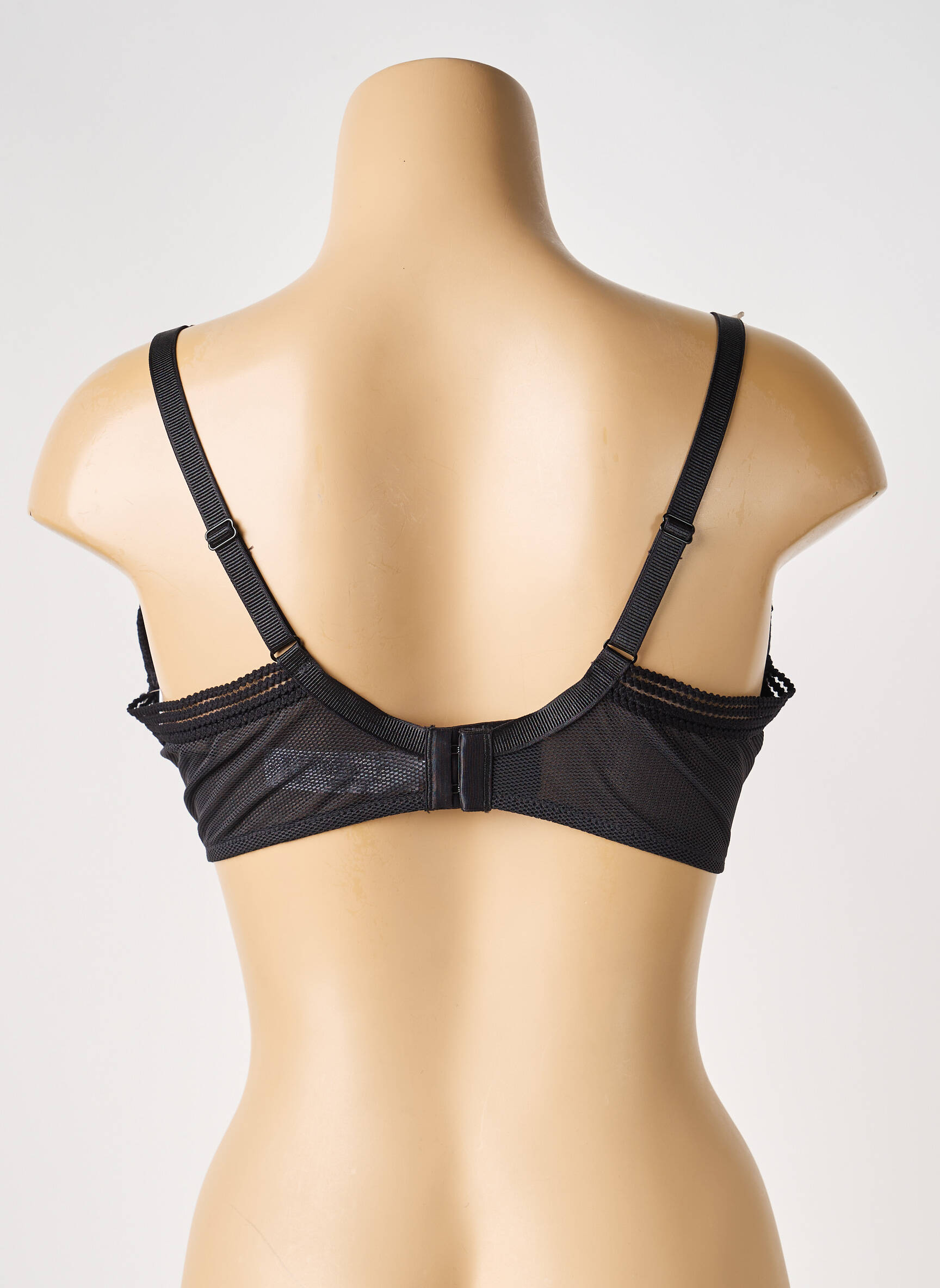 Sutien ușoară și transparentă top sutien modelat negru PASSIONATA femeie