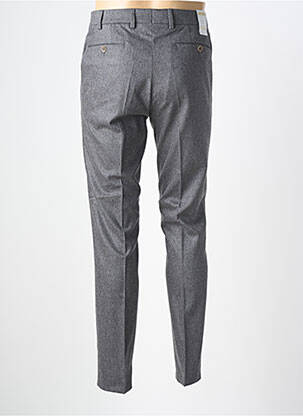 Pantalon slim țesătură melanj mărime normală gri MEYER bărbat