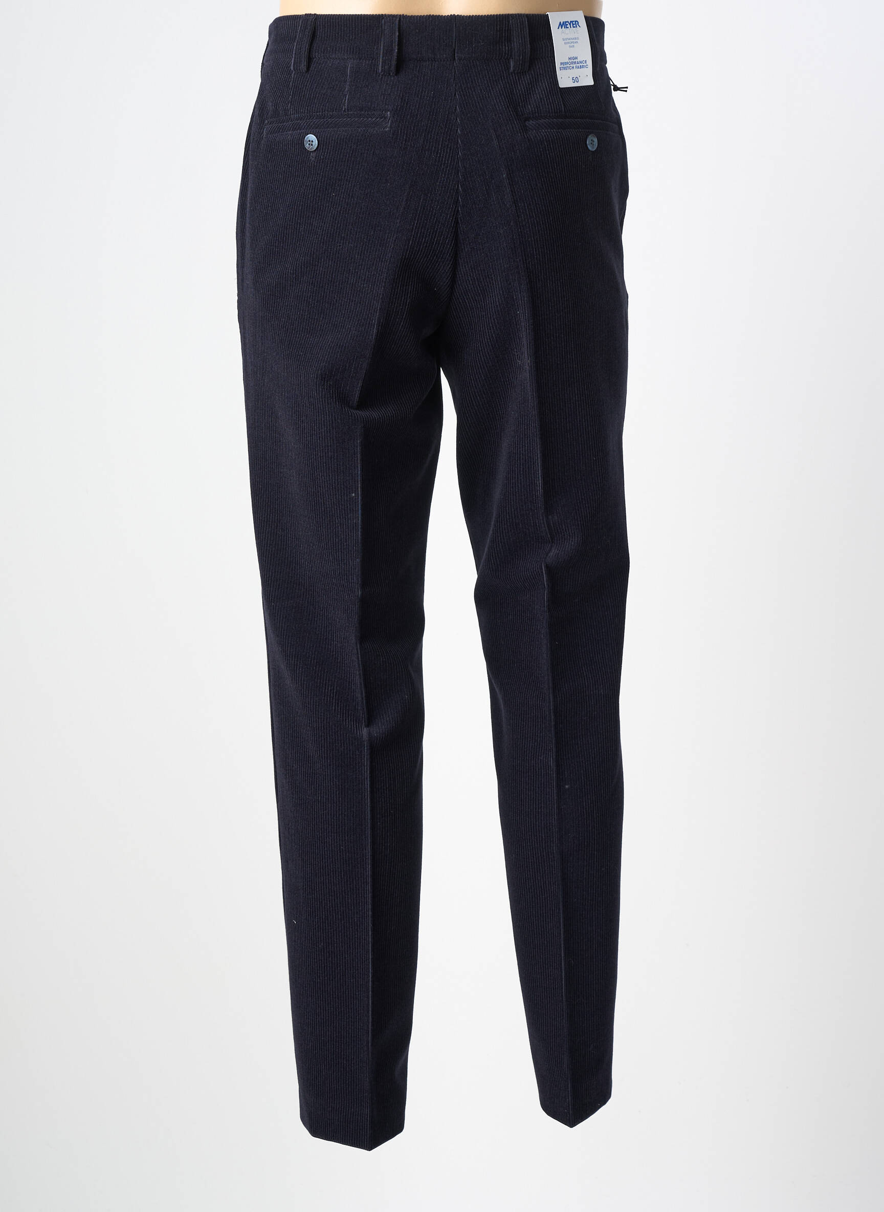 Pantalon chino buzunare mărime normală albastru MEYER bărbat