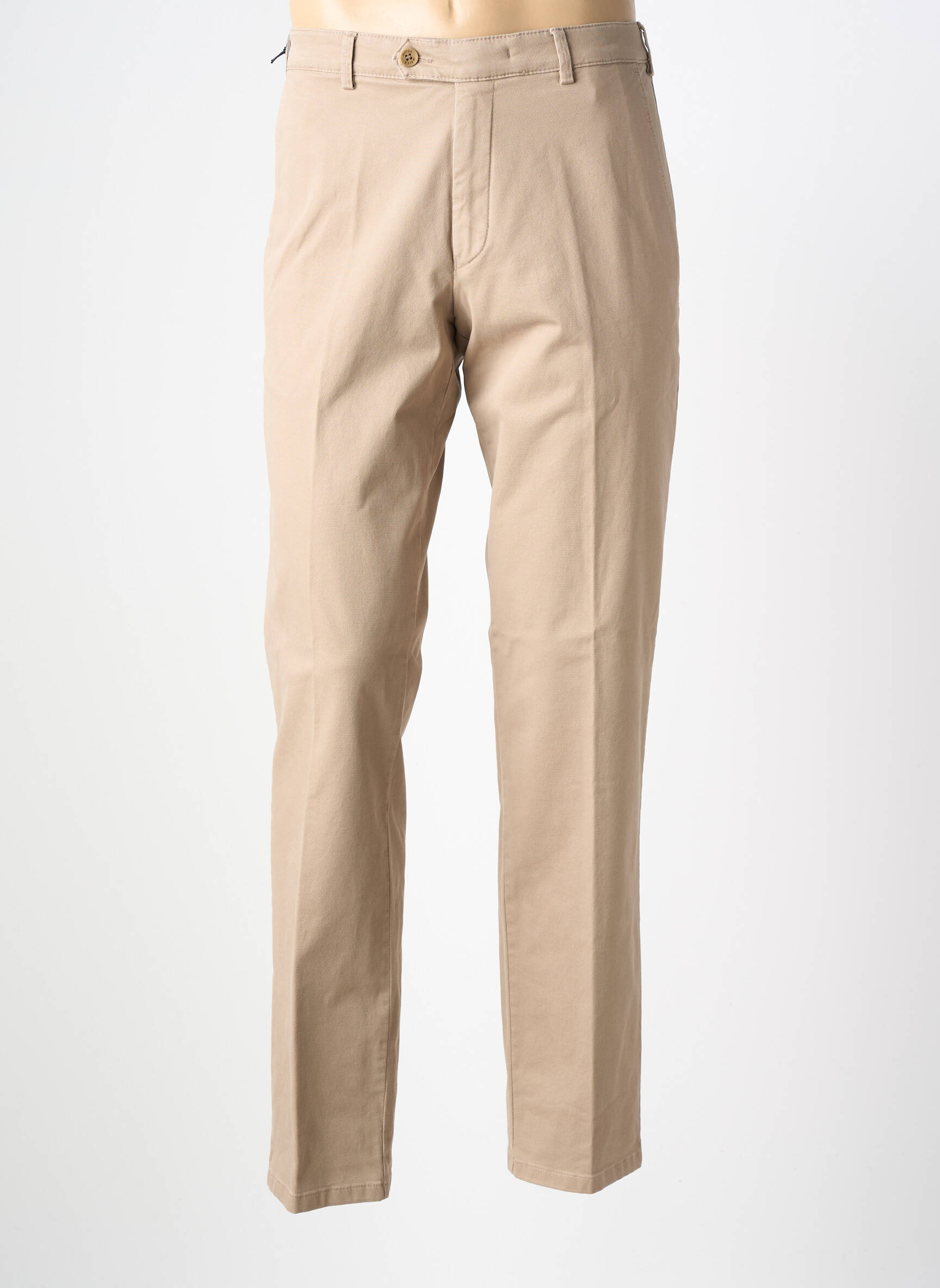 Pantalon chino buzunare mărime normală bej MEYER bărbat