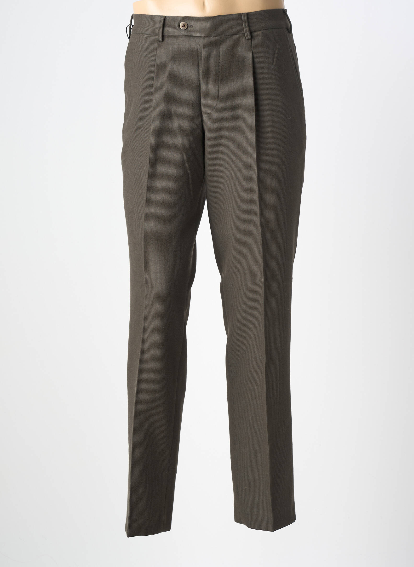 Pantalon chino buzunare mărime normală verde MEYER bărbat
