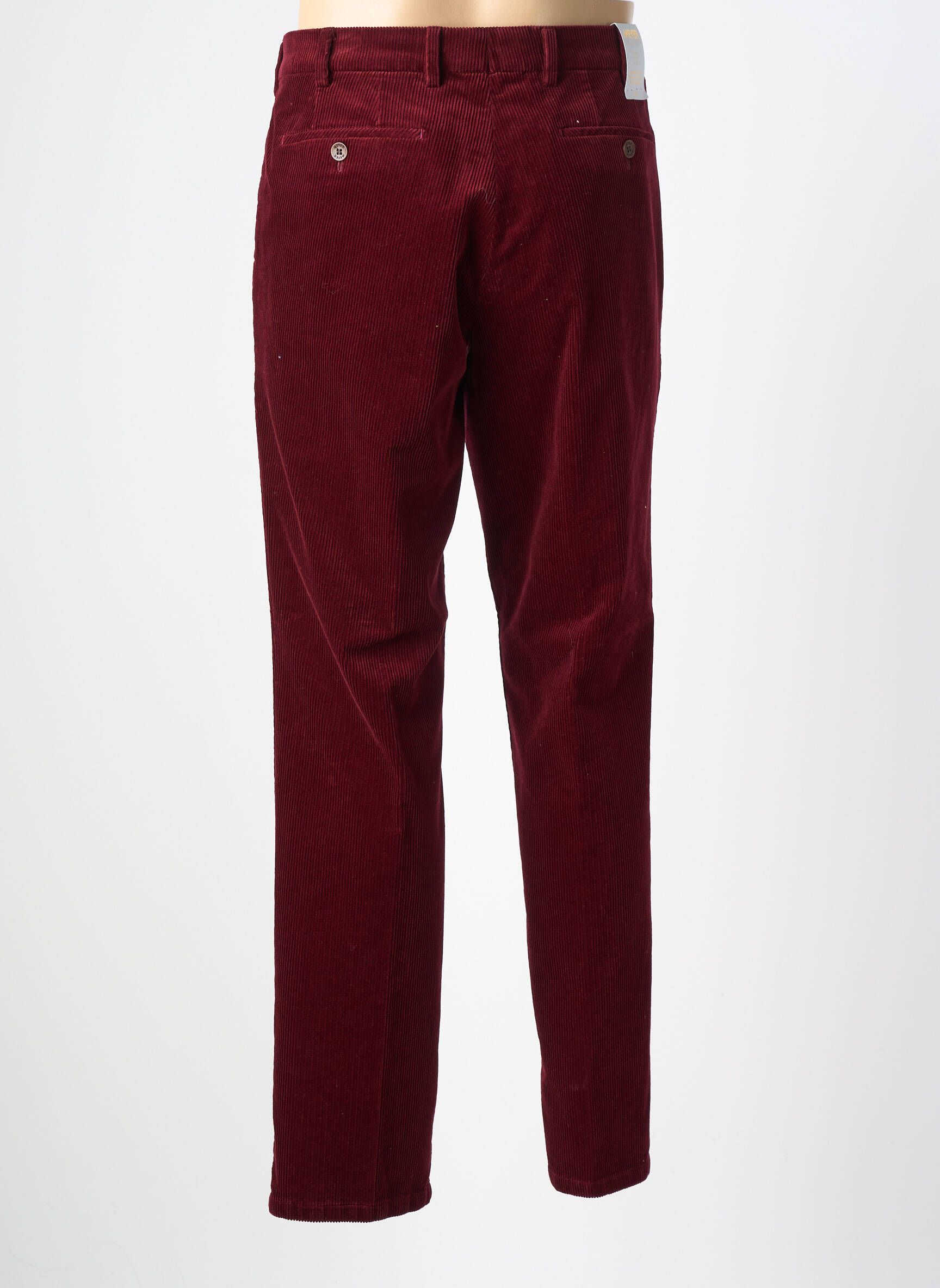 Pantalon chino buzunare mărime normală roșu MEYER bărbat