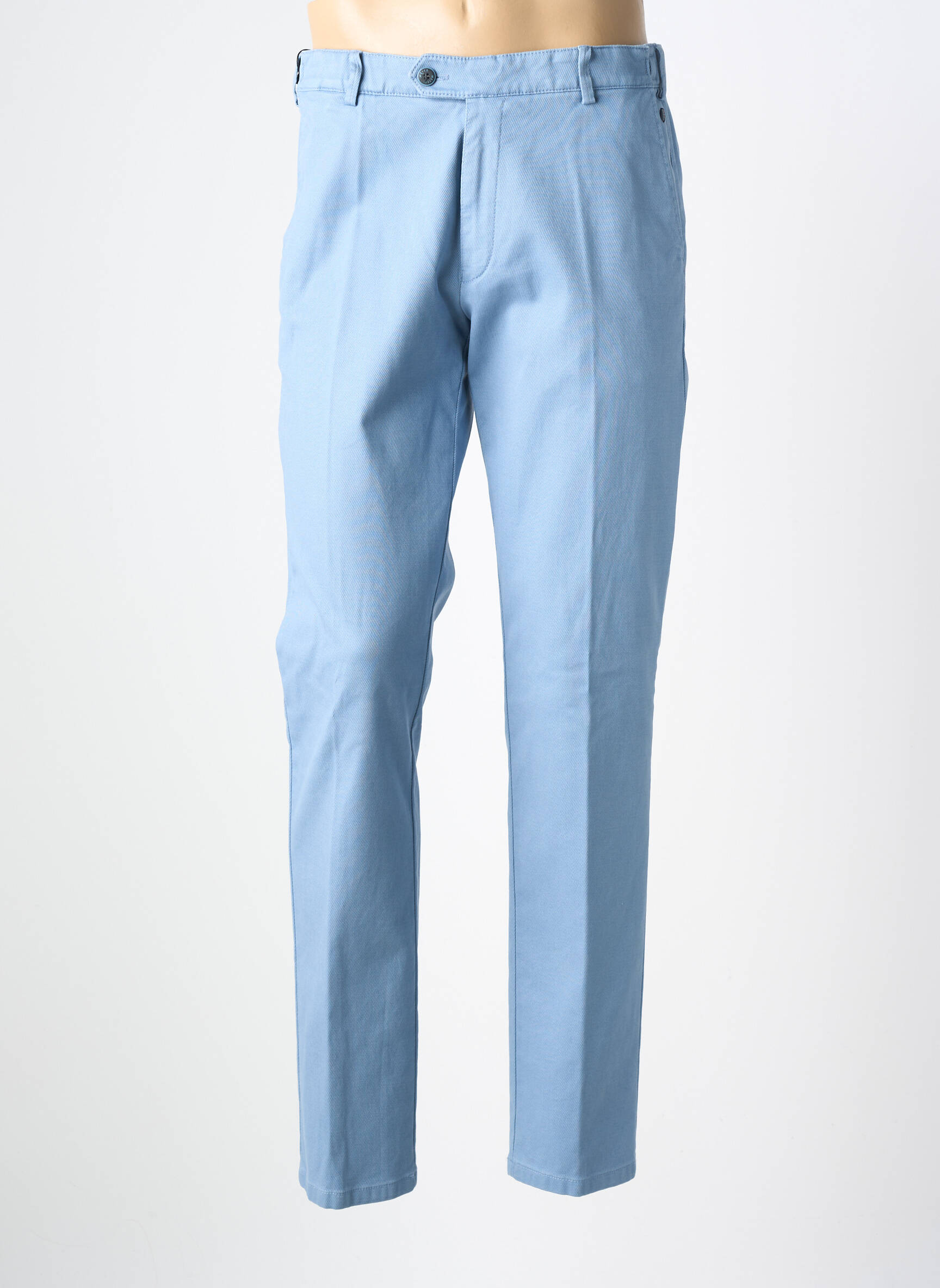 Pantalon chino buzunare mărime normală albastru MEYER bărbat