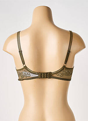 Sutien efect material satinat top sutien modelat verde PASSIONATA femeie