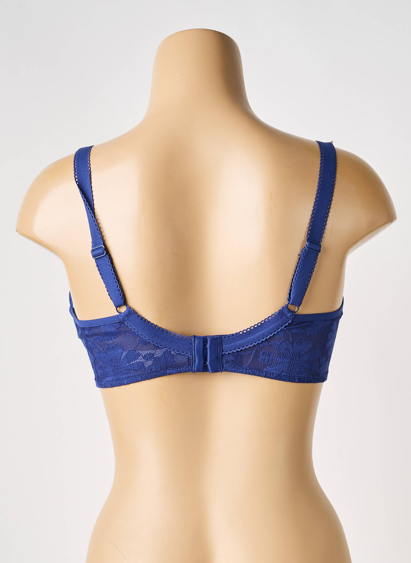 Sutien efect material satinat top sutien modelat albastru PASSIONATA femeie