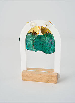 Cercei verde CRÉOLES D'ALEXANDRINE femeie