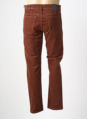 Pantalon slim țesătură catifea mărime normală maro M5 BY MEYER bărbat