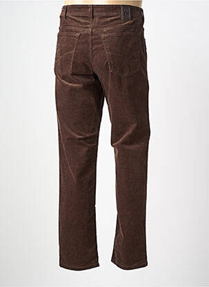 Pantalon slim țesătură catifea mărime normală maro M5 BY MEYER bărbat