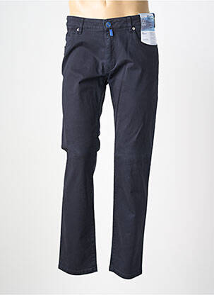 Pantalon slim țesătură poplin mărime normală albastru M5 BY MEYER bărbat