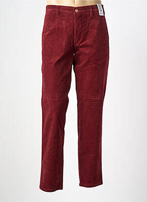Pantalon chino elasticitate mărime normală roșu M5 BY MEYER bărbat