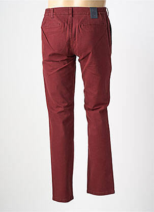 Pantalon chino țesătură melanj mărime normală roșu M5 BY MEYER bărbat