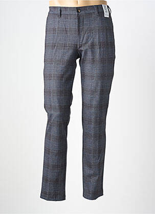 Pantalon chino imprimeu imprimeu prinț de wales mărime normală gri M5 BY MEYER bărbat