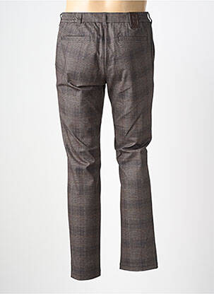 Pantalon chino imprimeu imprimeu prinț de wales mărime normală gri M5 BY MEYER bărbat