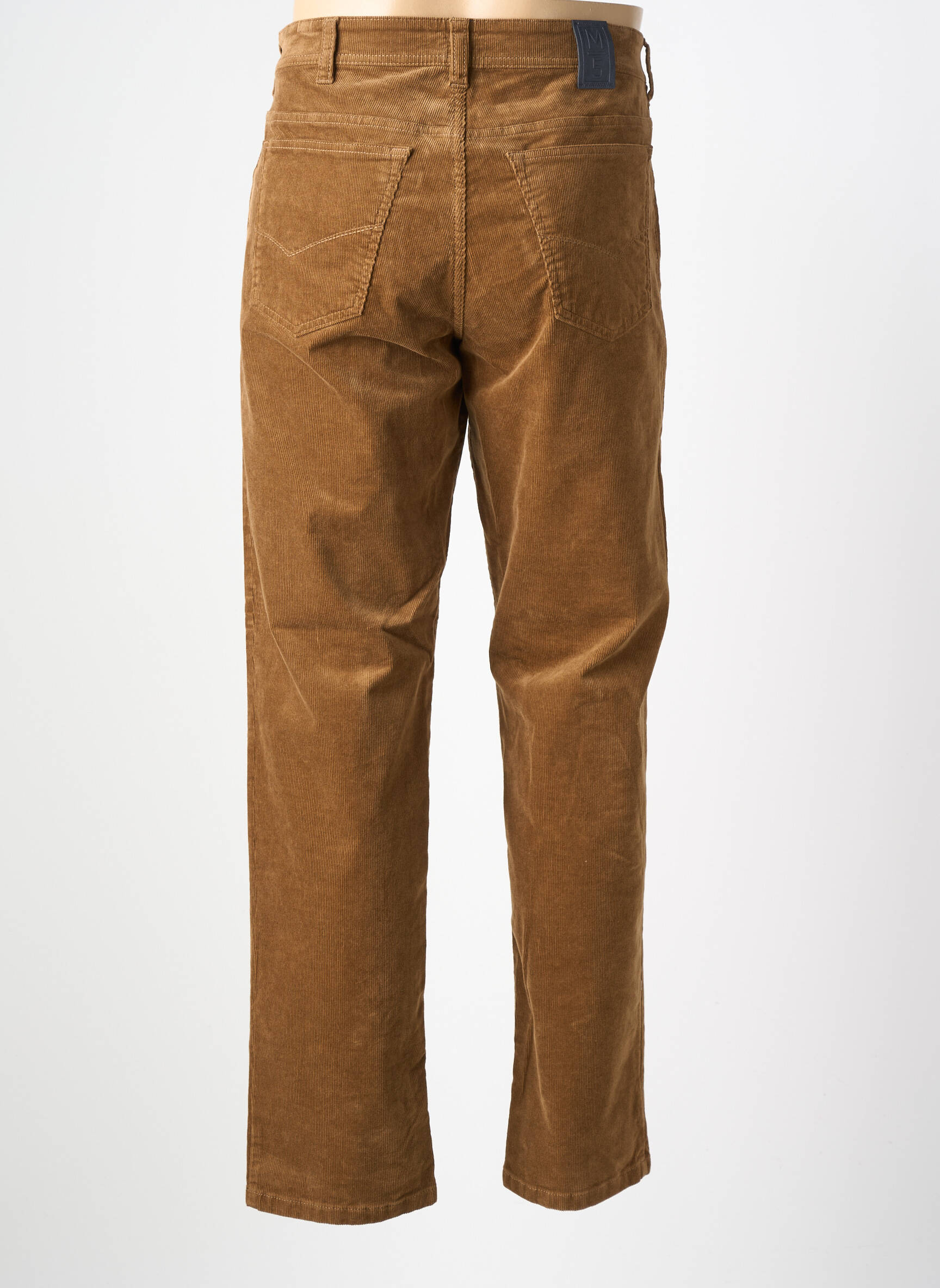 Pantalon slim țesătură catifea mărime normală galben M5 BY MEYER bărbat