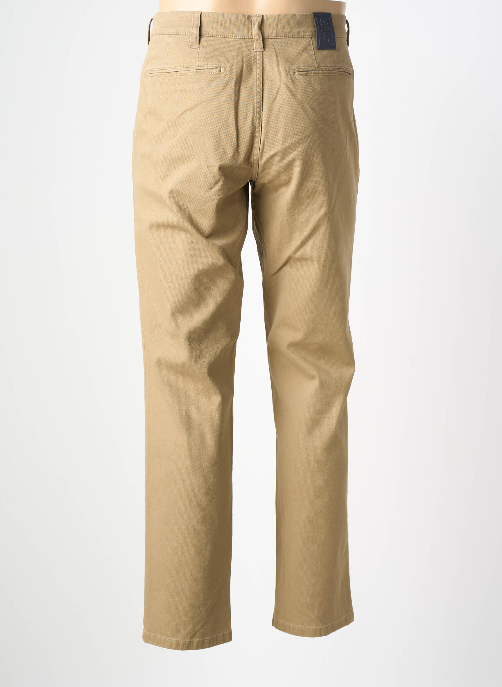 Pantalon chino elasticitate mărime normală bej M5 BY MEYER bărbat