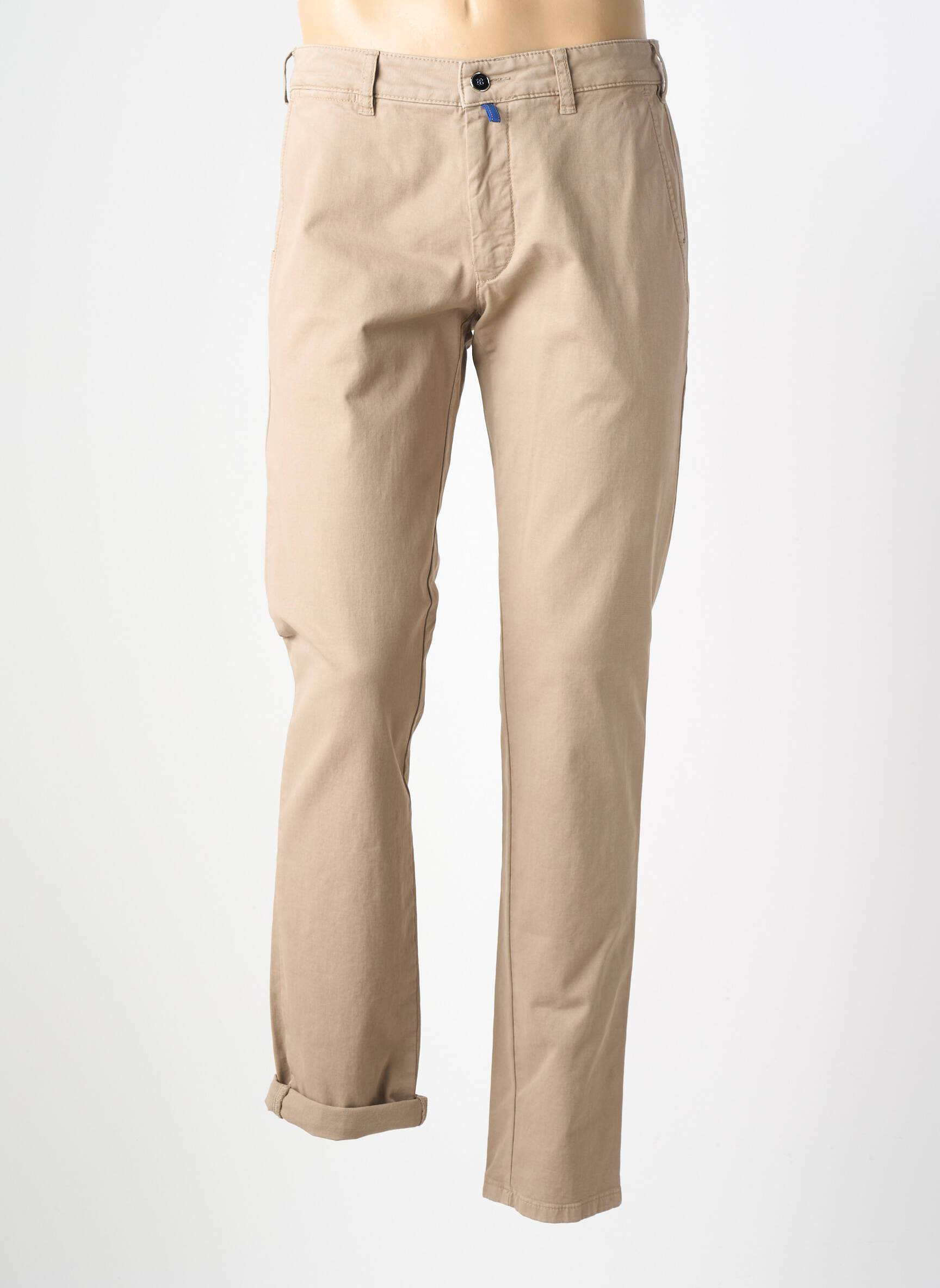 Pantalon chino bio mărime normală bej M5 BY MEYER bărbat