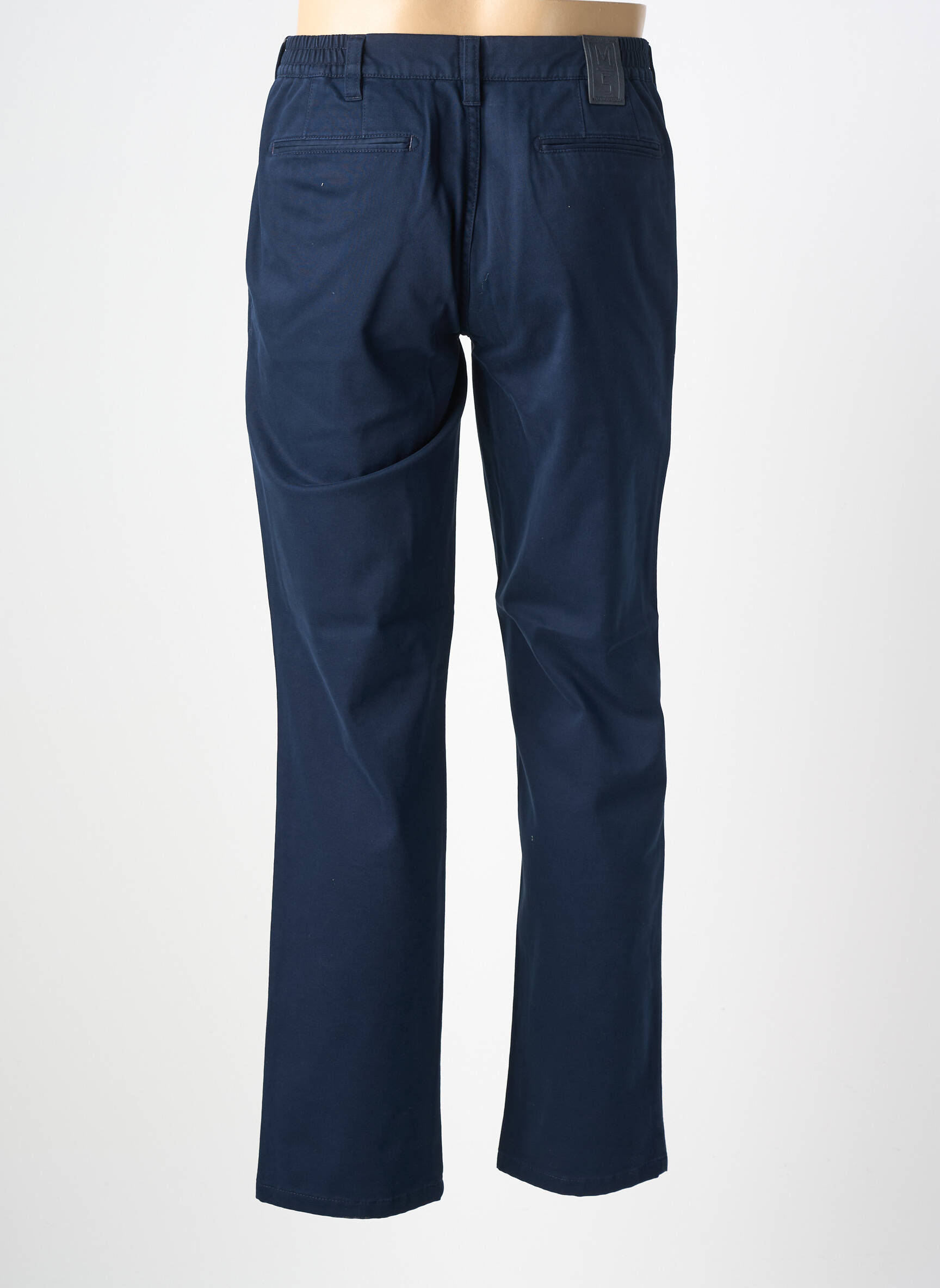 Pantalon chino elasticitate talie înaltă albastru M5 BY MEYER bărbat