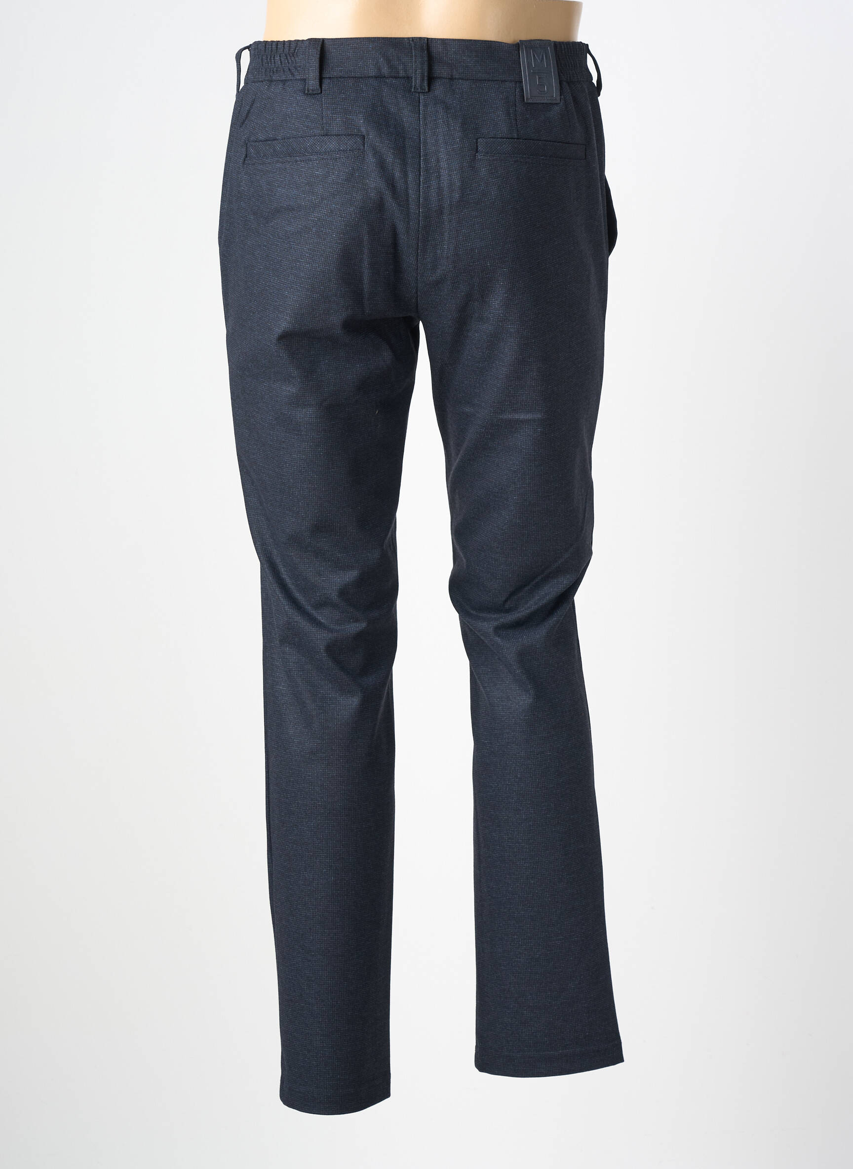 Pantalon drept elasticitate mărime normală albastru M5 BY MEYER bărbat