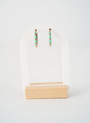 Cercei  verde PHAROS JEWELLERY femeie