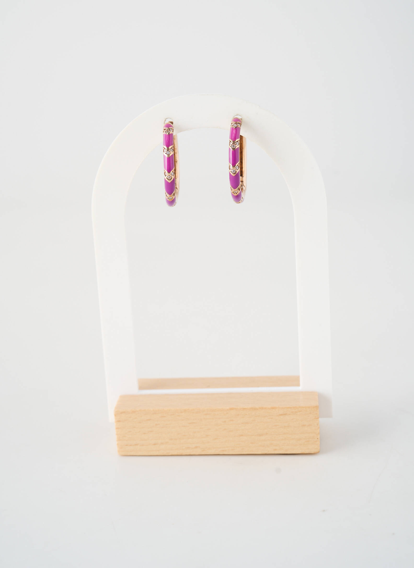 Cercei  violet PHAROS JEWELLERY femeie