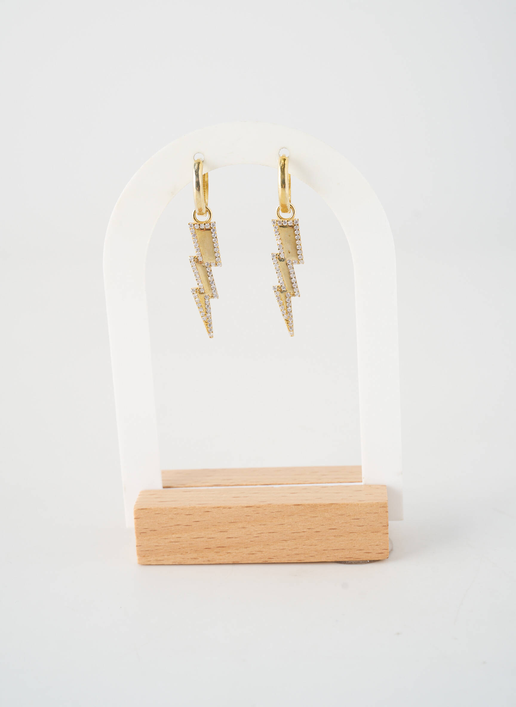 Cercei materiale argintii auriu PHAROS JEWELLERY femeie