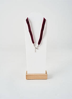Colier materiale metalice violet THABORA femeie