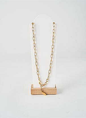 Colier materiale placate cu aur auriu PAUL & JOE femeie