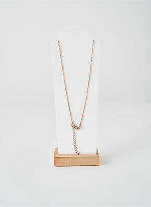 Colier materiale metalice roz BOHM femeie