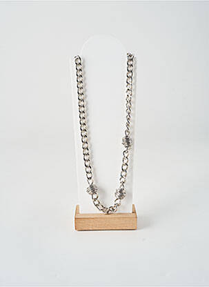 Colier materiale metalice argintiu ALLAN'S femeie