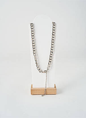 Colier materiale metalice argintiu ALLAN'S femeie