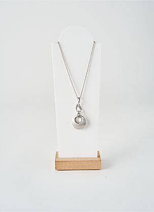 Colier materiale metalice argintiu ALLAN'S femeie