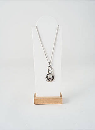 Colier materiale metalice argintiu ALLAN'S femeie
