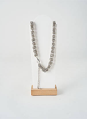 Colier materiale metalice argintiu ALLAN'S femeie
