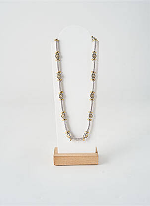 Colier materiale metalice argintiu ALLAN'S femeie