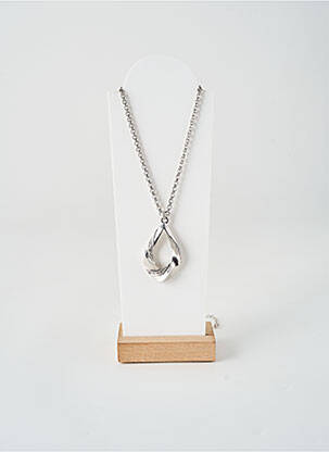 Colier materiale metalice argintiu ALLAN'S femeie