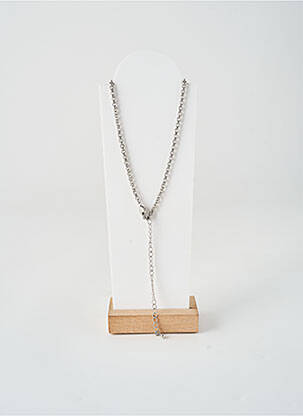 Colier materiale metalice argintiu ALLAN'S femeie
