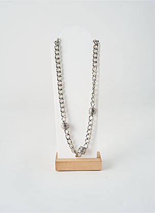 Colier materiale metalice argintiu ALLAN'S femeie