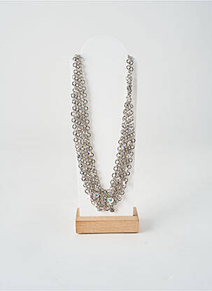 Colier materiale metalice argintiu ALLAN'S femeie