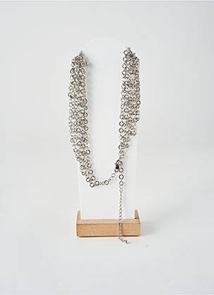 Colier materiale metalice argintiu ALLAN'S femeie