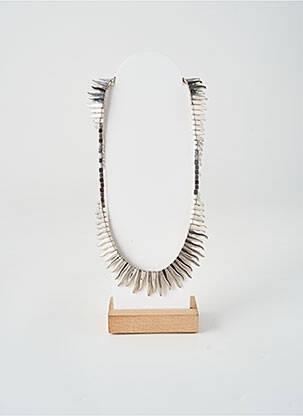 Colier materiale metalice argintiu ALLAN'S femeie