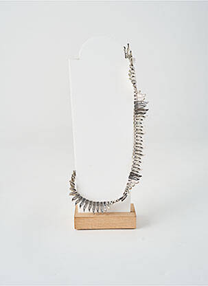 Colier materiale metalice argintiu ALLAN'S femeie