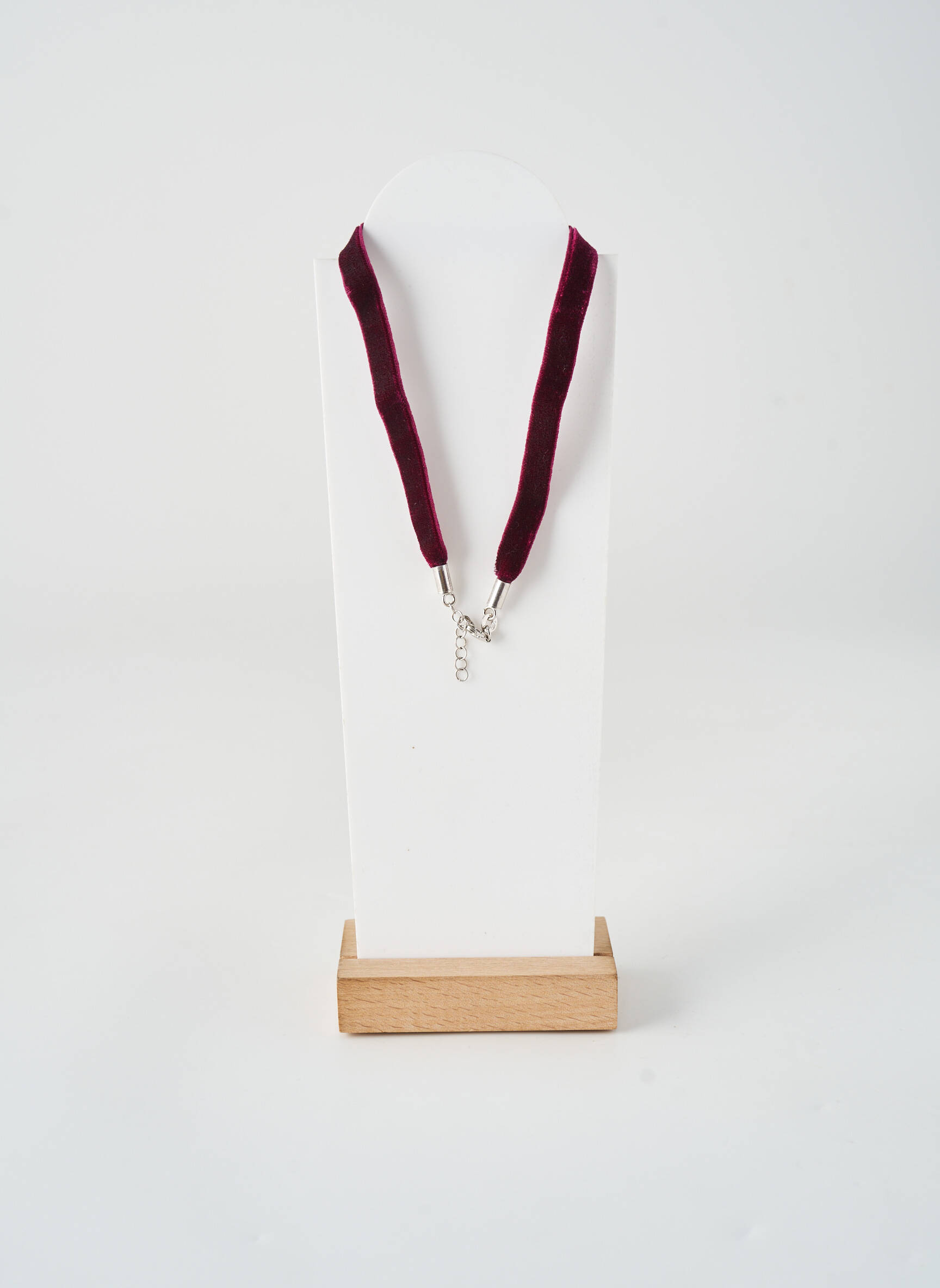 Colier materiale metalice violet THABORA femeie