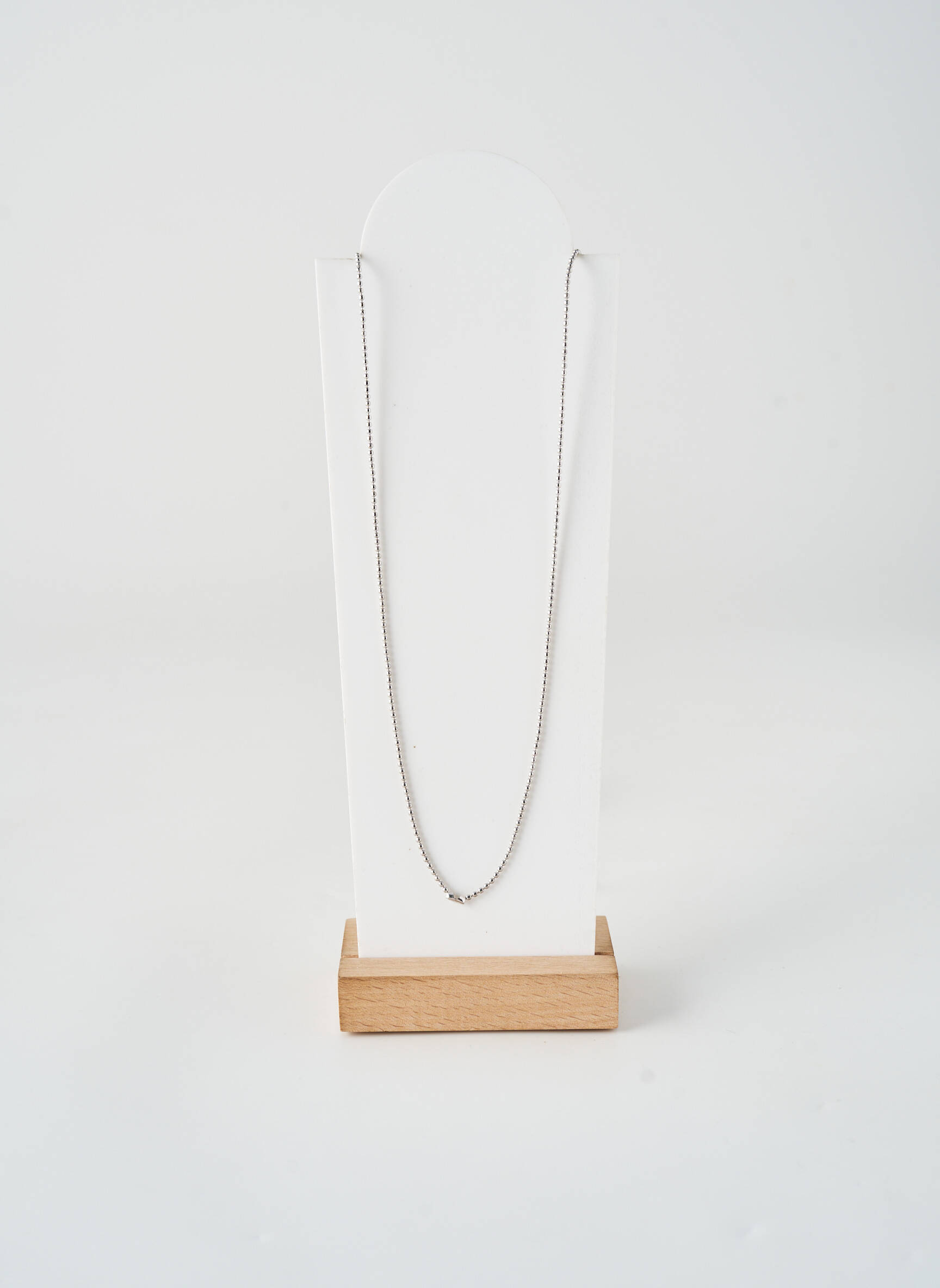 Colier materiale metalice argintiu PIO femeie
