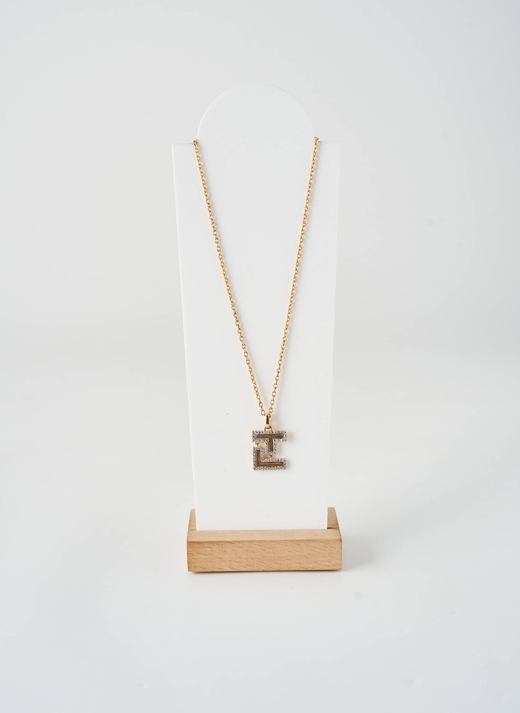 Colier materiale placate cu aur auriu GL BIJOUX femeie