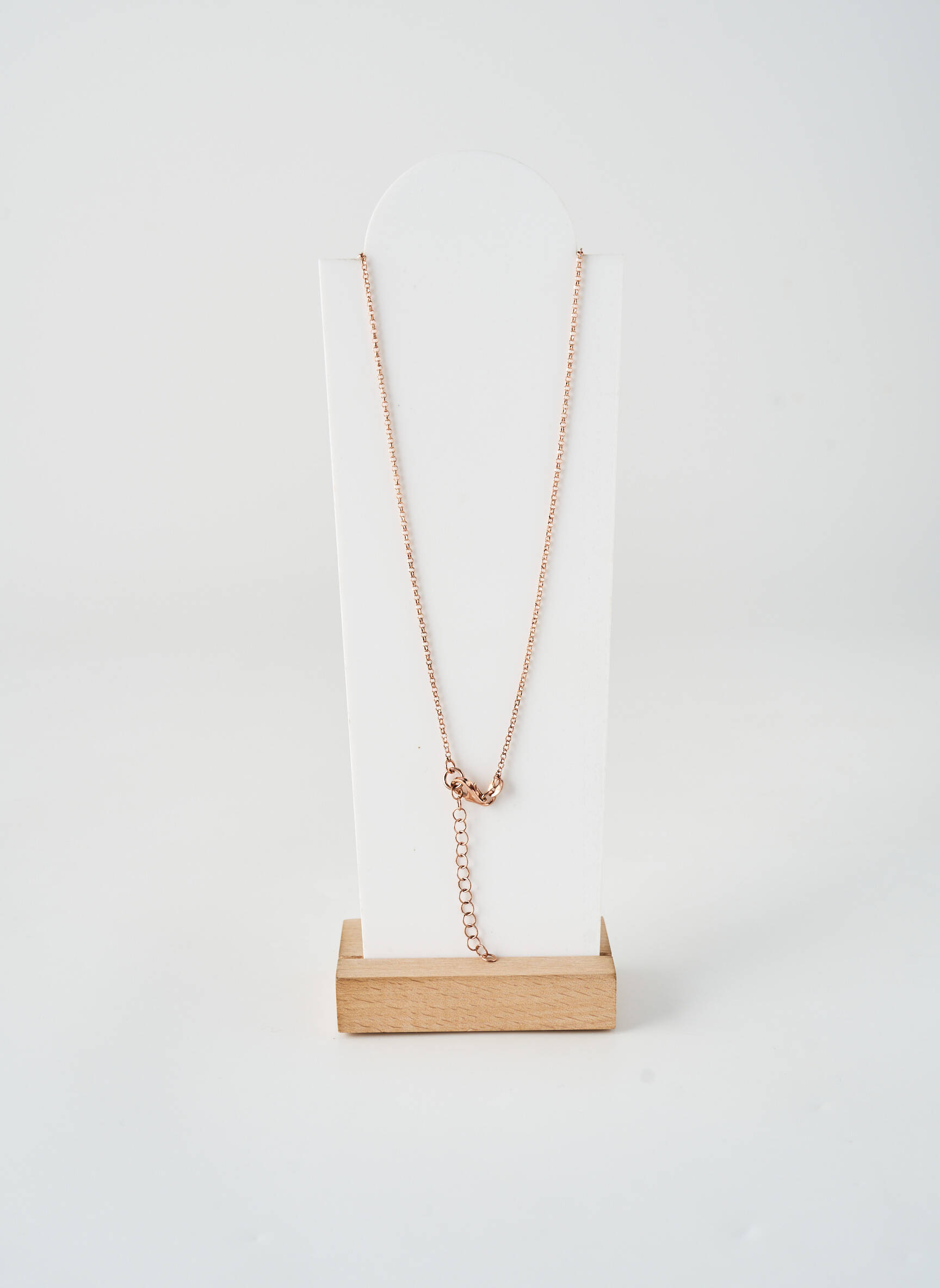 Colier materiale metalice roz BOHM femeie