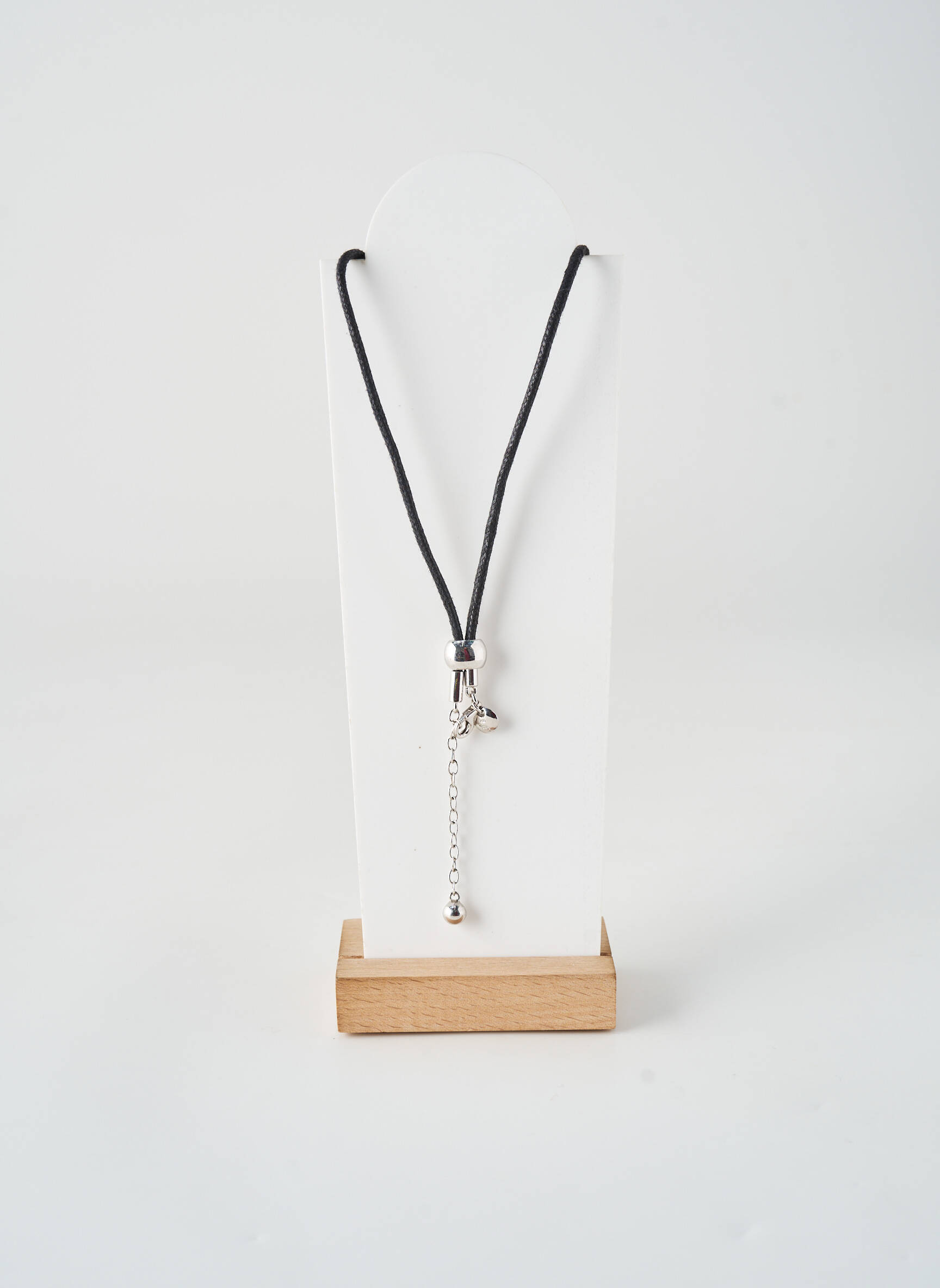 Colier materiale metalice negru COBRA femeie