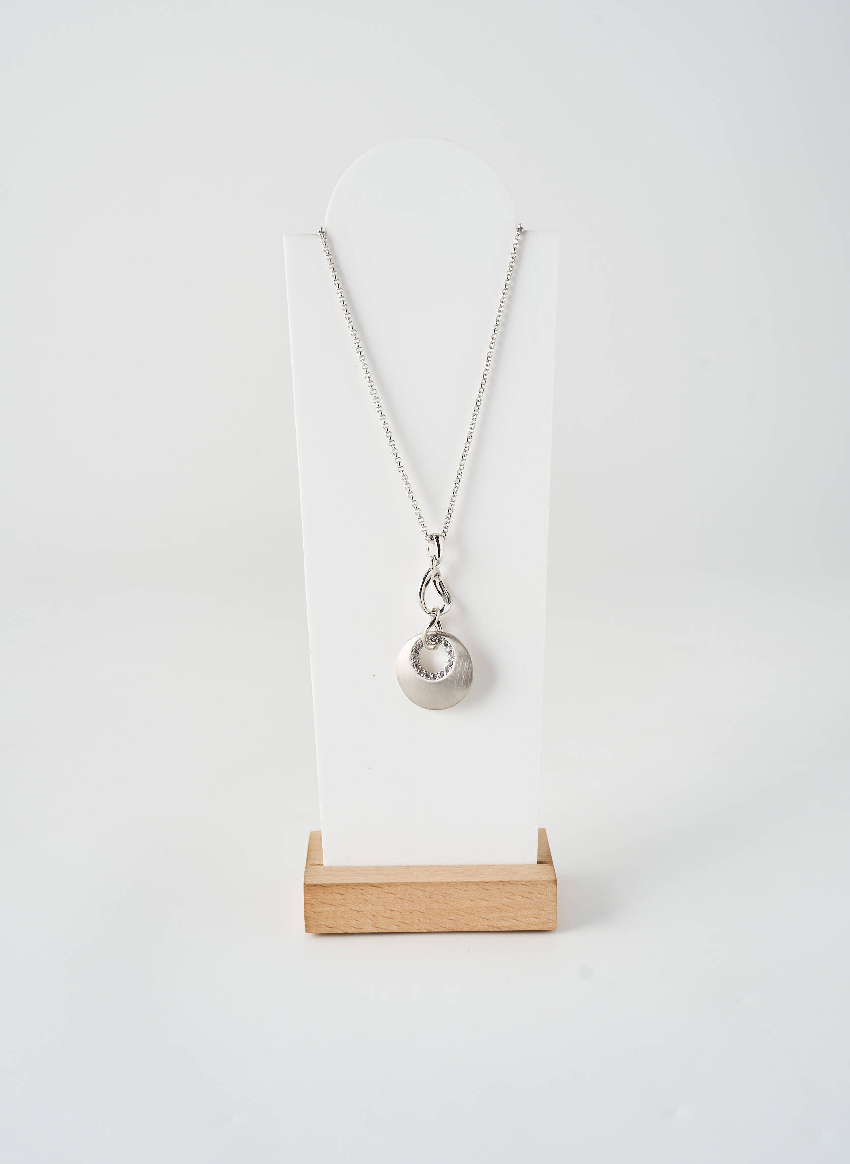 Colier materiale metalice argintiu ALLAN'S femeie