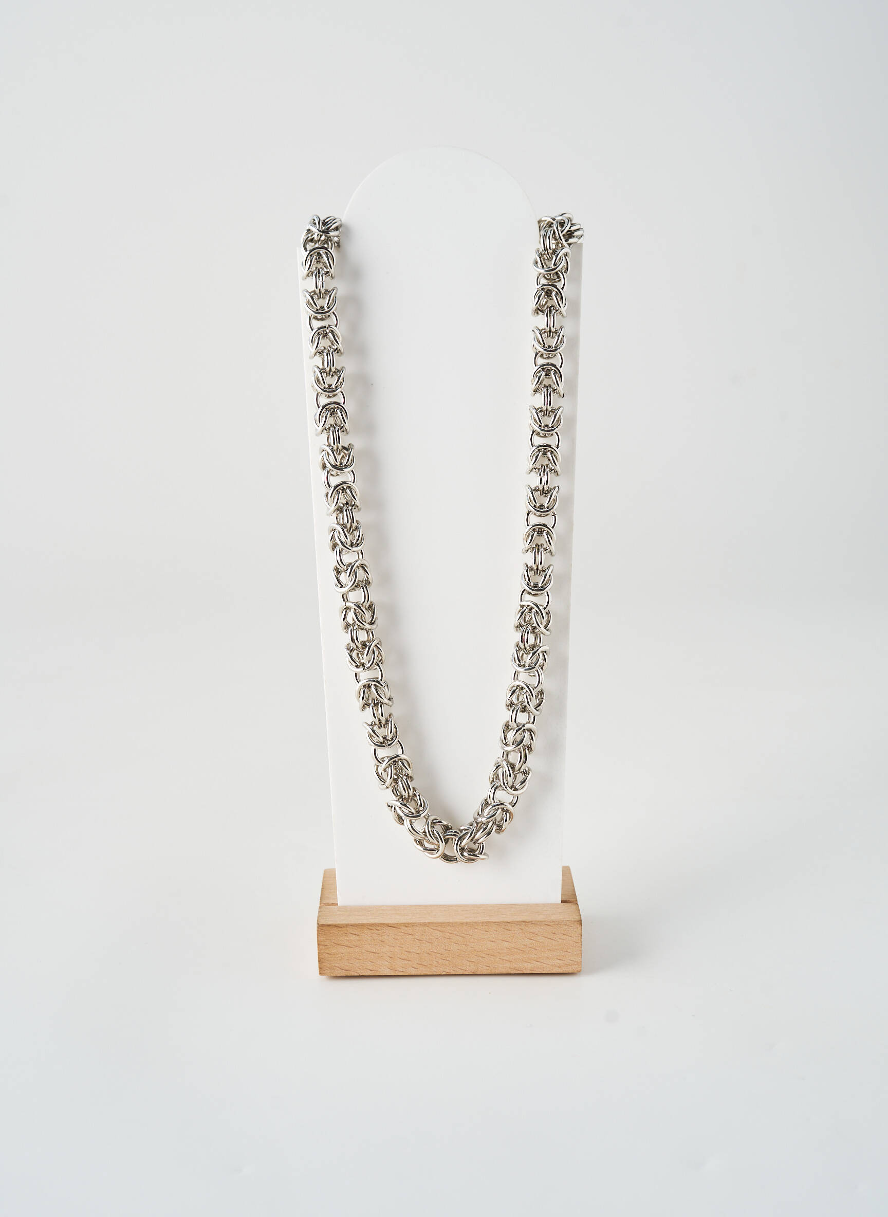 Colier materiale metalice argintiu ALLAN'S femeie