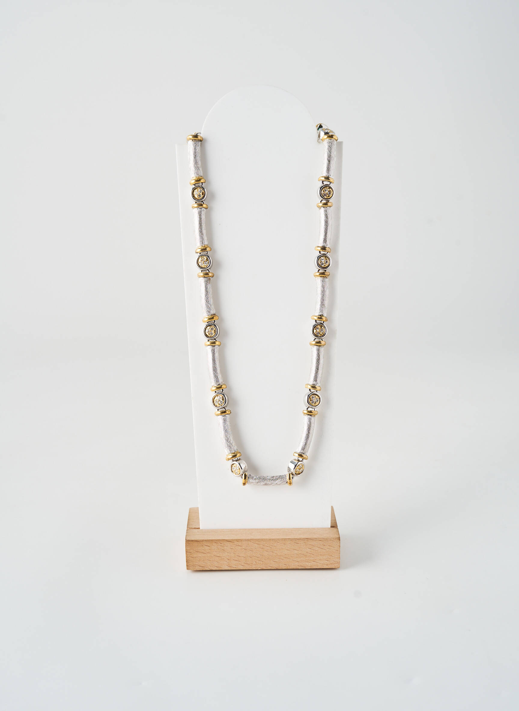 Colier materiale metalice argintiu ALLAN'S femeie
